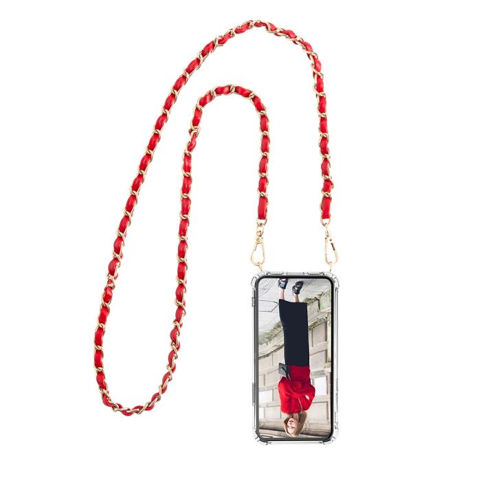 Boom of Sweden - Boom Halsbandsrem Chain Inside - Maroon