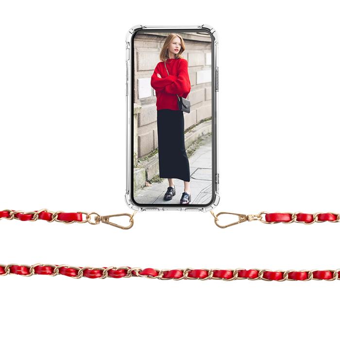 Boom of Sweden - Boom Halsbandsrem Chain Inside - Maroon