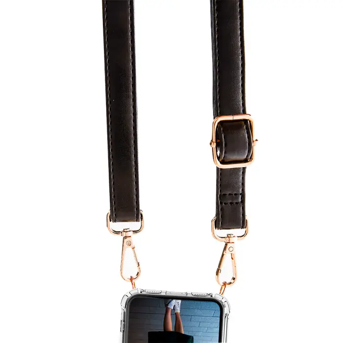 Boom of Sweden - Boom Galaxy S10e mobilhalsband skal - Strap Black