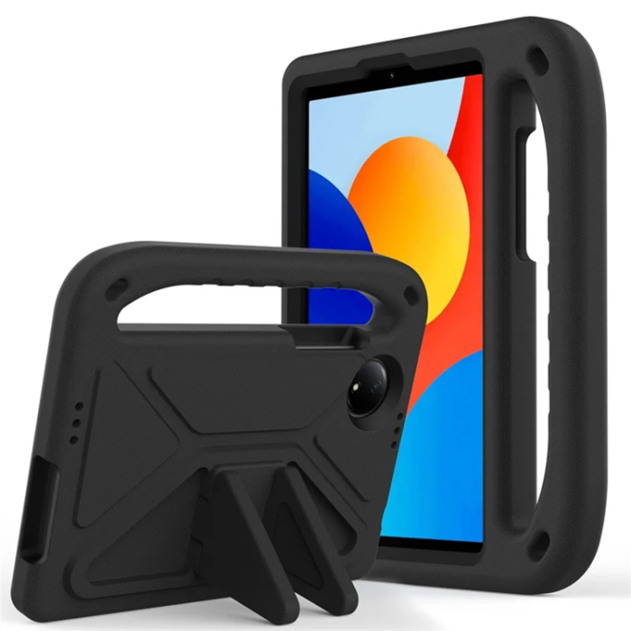 A-One Brand - Xiaomi Redmi Pad SE Skal EVA Handgrepp Kickstand - Svart