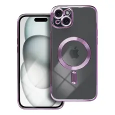 OEM - iPhone 15 Plus Mobilskal Magsafe Electro - Lila