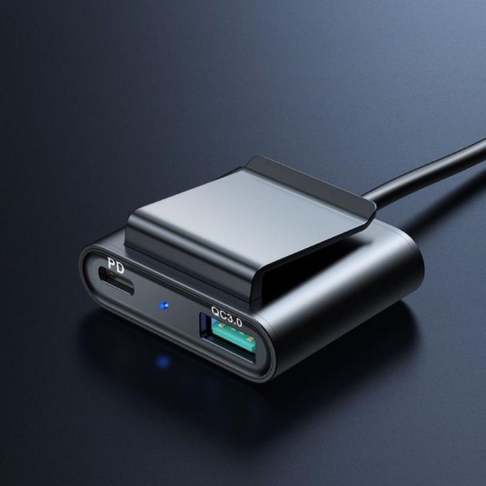Joyroom - Joyroom JR-CL05 5-Port Usb Billaddare 72W - Svart