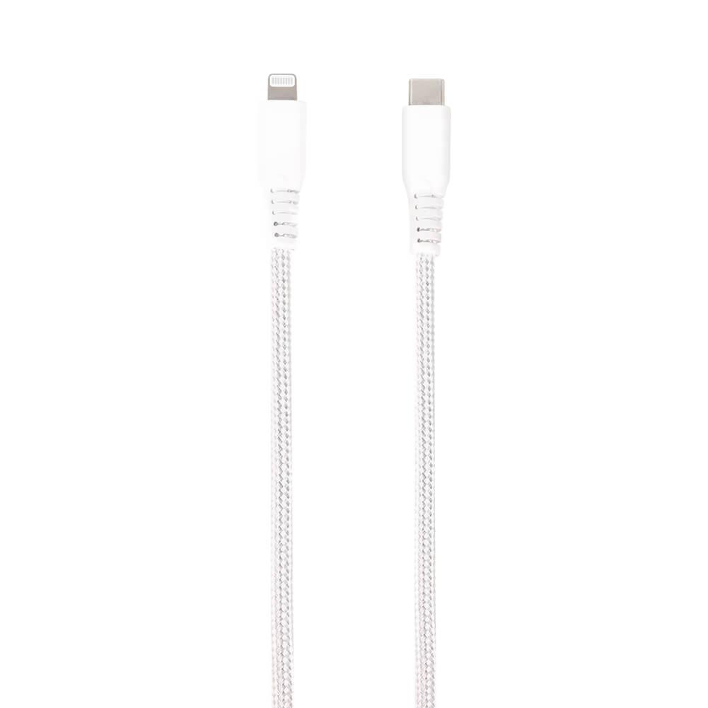 Vivanco Longlife USB-C/Lightning kabel MFI 1.5m - Vit