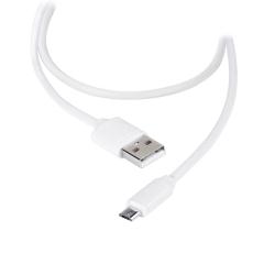 Vivanco - Vivanco Micro-USB Sync-laddkabel 1,2m vit