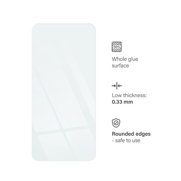 Blue Star - Blue Star Härdat Glas Skärmskydd till Realme 8/8 Pro