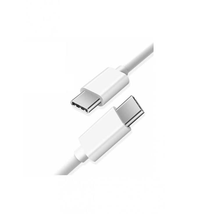 SiGN Snabb USB-C till USB-C kabel 60W 3A 1m PD - Vit | 3541 | AlltMobil