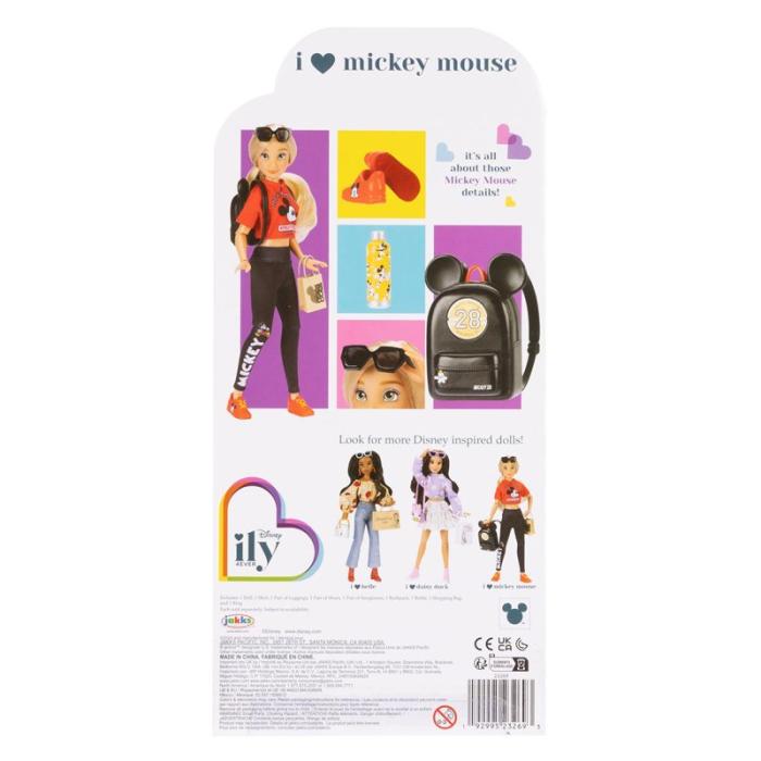 Disney - DISNEY Docka Ily 4ever 11in Fashion Doll Deluxe I Love Mickey