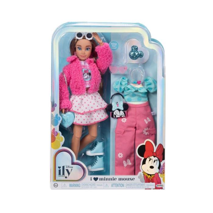 Disney - DISNEY Docka Ily 4ever 11in Fashion Doll Deluxe I Love Minnie