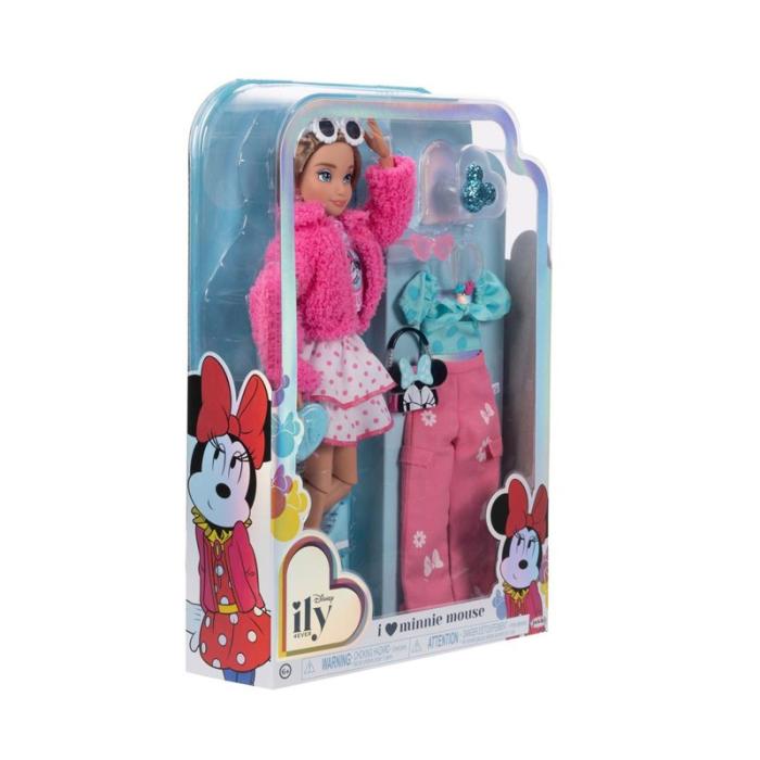 Disney - DISNEY Docka Ily 4ever 11in Fashion Doll Deluxe I Love Minnie