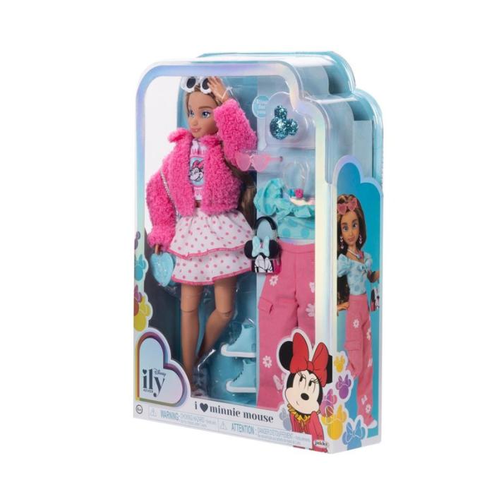 Disney - DISNEY Docka Ily 4ever 11in Fashion Doll Deluxe I Love Minnie