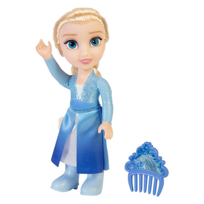 Disney - DISNEY Docka Petite Doll W/ Comb Adventure Frozen II Elsa 15 cm