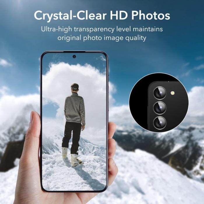 UTGATT - [2-Pack] ESR Galaxy S23 Kameralinsskydd i Härdat Glas - Clear