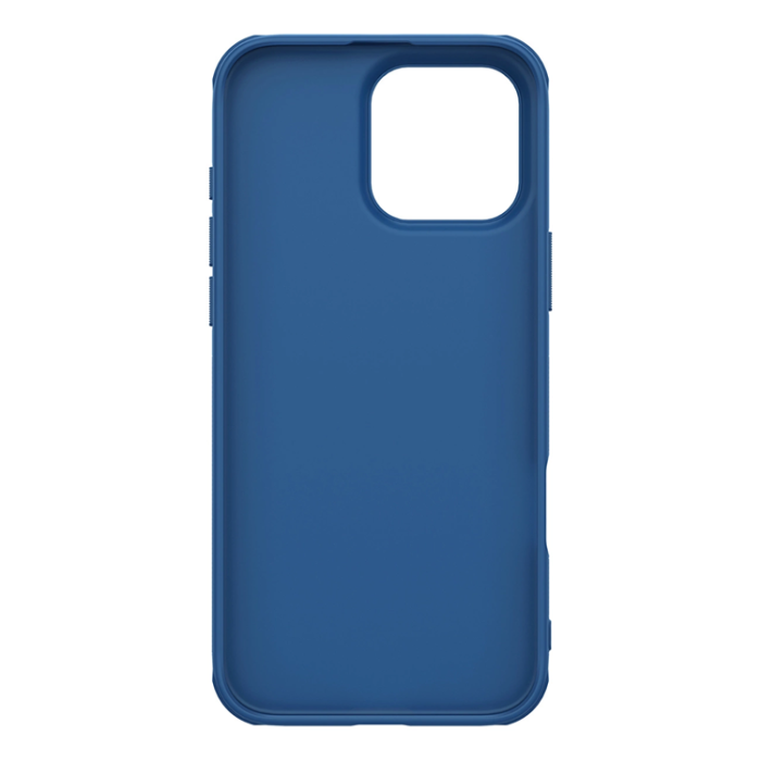 Nillkin - Nillkin iPhone 16 Pro Mobilskal Super Frosted Shield Pro - Blå