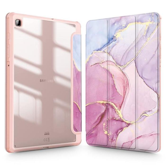 Tech-Protect - Galaxy Tab S6 Lite (2020/2022) Fodral Hybrid Smart - Marble