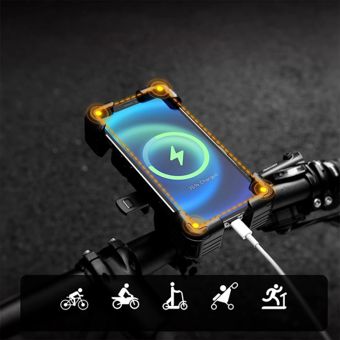 Rockbros - Rockbros Cykelhållare för Styre - Svart