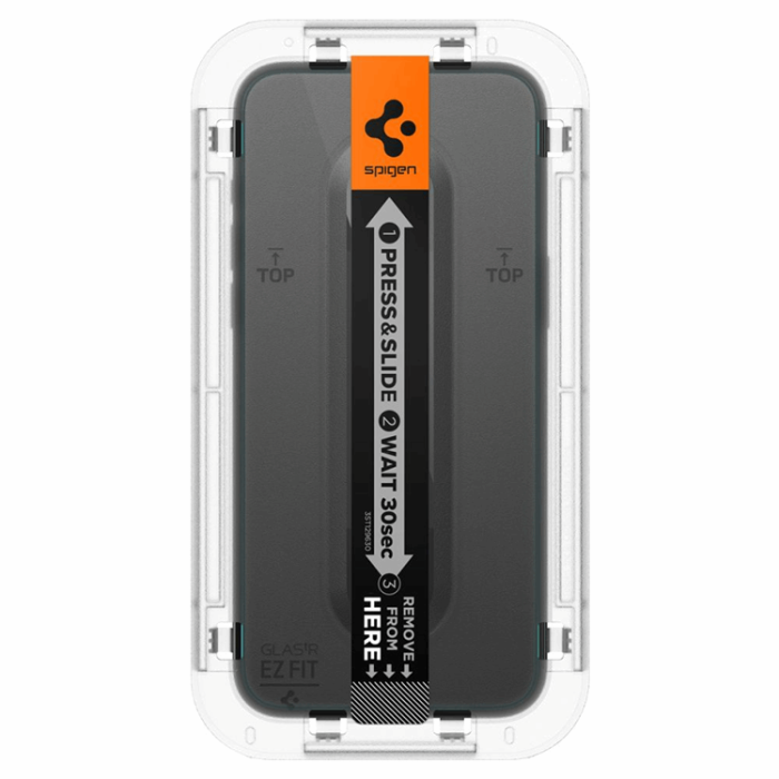 Spigen - [2-Pack] Spigen iPhone 15 Pro Härdat Glas Skärmskydd 'EZ' Fit