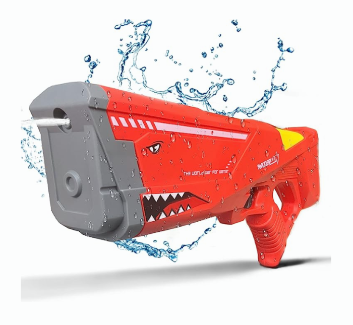 A-One Brand - 1500mah Kraftfulla Shark elektriska vattenpistoler - Röd