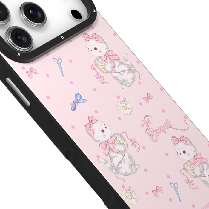 YOUNGKIT - YOUNGKIT iPhone 17 Pro Max Mobilskal MagSafe Cute Moments - Rosa