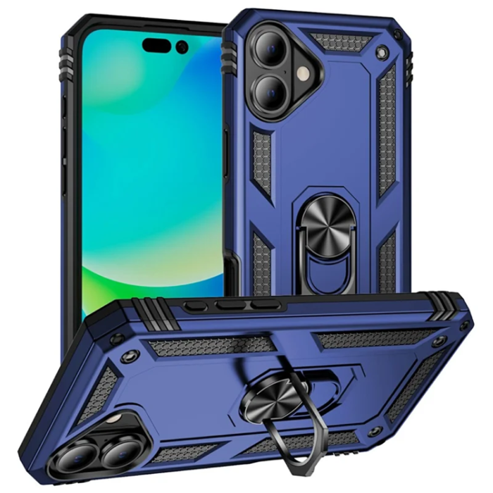  - iPhone 17 Mobilskal med Kickstand - Blå