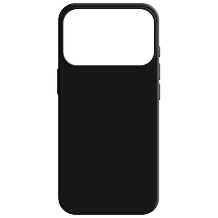 3MK - 3MK iPhone 17 Pro Mobilskal Silikon - Svart