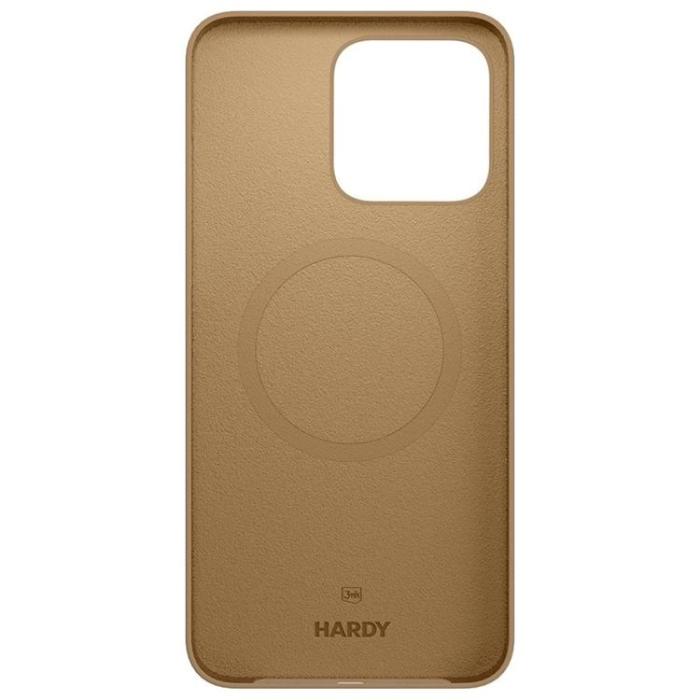 3MK - 3MK iPhone 15 Pro Mobilskal MagSafe Hardy - Mörk guld