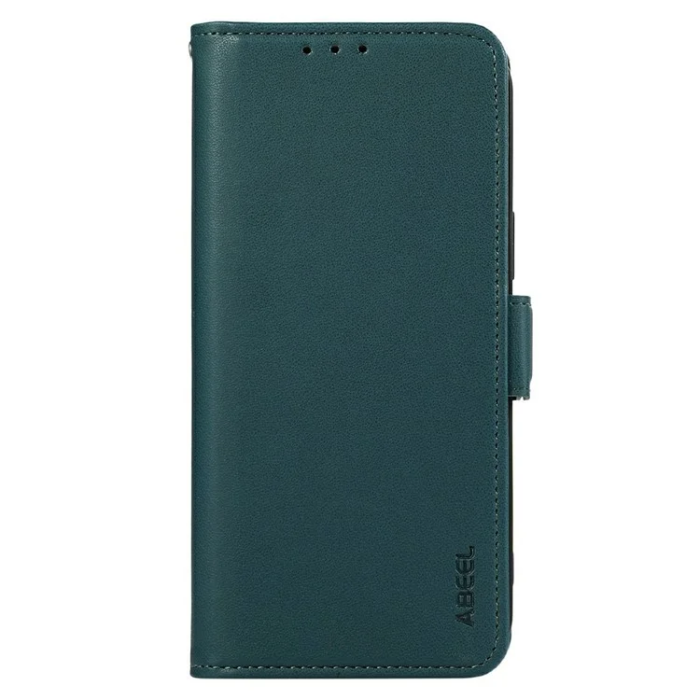 ABEEL - ABEEL iPhone 17 Pro Max Plånboksfodral Läder RFID Skydd