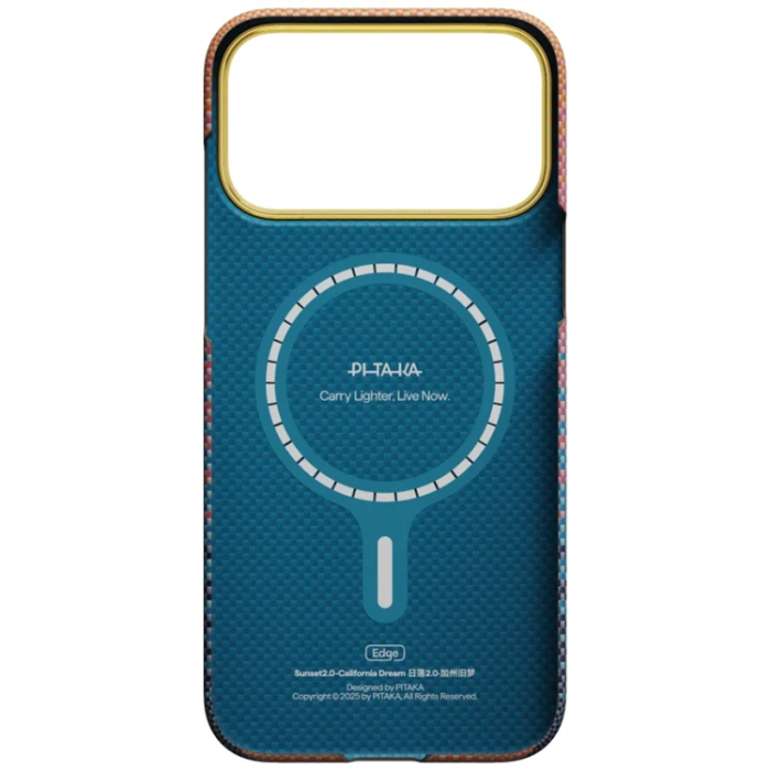 PITAKA - Pitaka Mobilskal För iPhone 17 Pro Magsafe California Dream 05 - Sunset