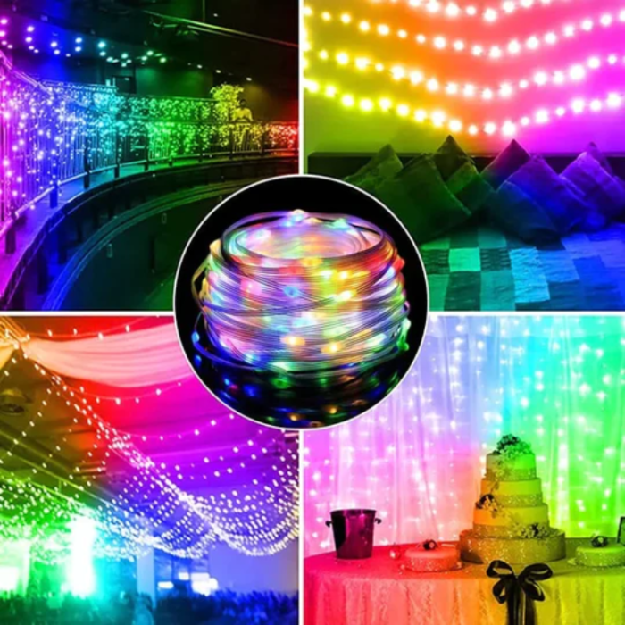OEM - LED String Lights För Juldekoration 5M - Flerfärgad