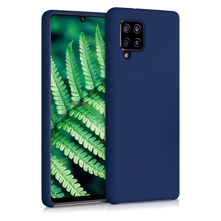 Silicone Soft Flexible Skal Galaxy A42 - Blå | 2353 | AlltMobil