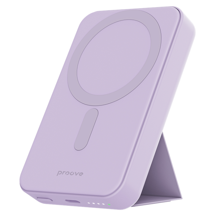 Proove - Proove Powerbank 10000mAh 20W MagSafe Trådlös Laddare - Lila