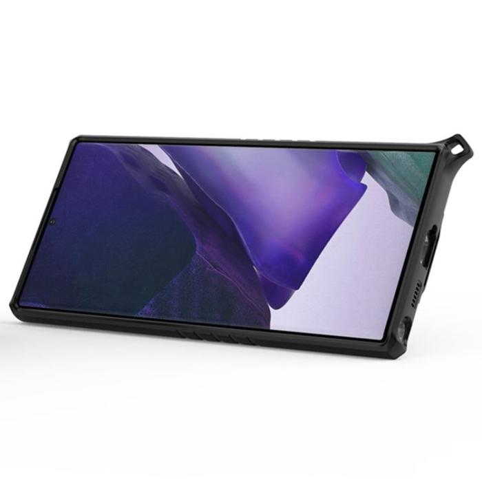 OEM - Ring Kickstand Skal Galaxy S22 Ultra 5G - Vit
