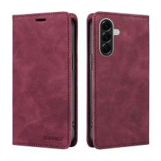 BETOPNICE - BETOPNICE Samsung Galaxy A57 Pl&aring;nboksfodral Konstl&auml;der RFID-Skydd - R&ouml;d