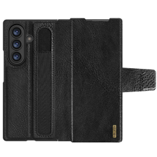 Nillkin - Nillkin Galaxy Z Fold 7 Plånboksfodral Kickstand - Svart