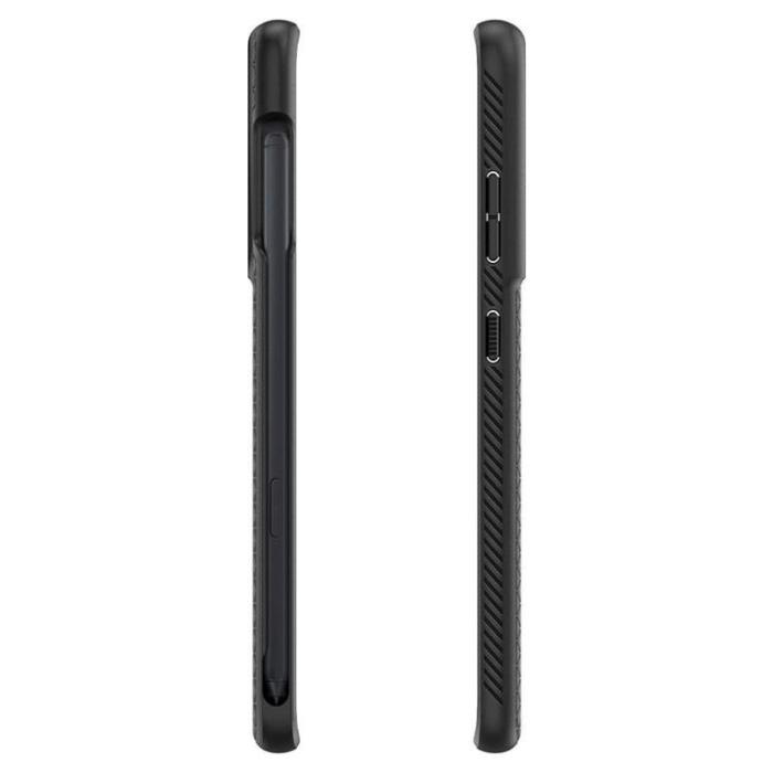UTGATT - Spigen Liquid Air Skal Galaxy S21 Ultra - Matte Svart