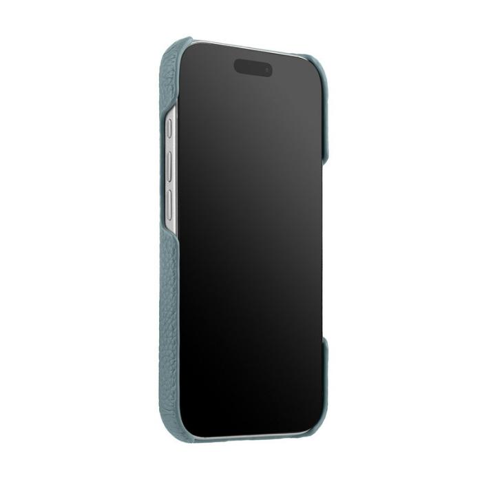 Melkco - MELKCO Mobilskal till iPhone 17 Pro Max Äkta Läder PC Blå