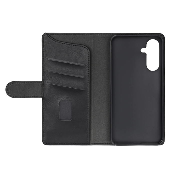 GEAR - Gear Galaxy A56 5G Plånboksfodral 3 Kortfack Återvunnen - Svart