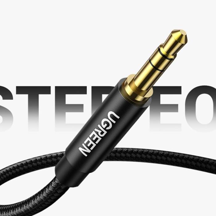 Ugreen - Ugreen Ljudkabel Rakt minijack 3.5 mm 1.5m (AV112) - Blå