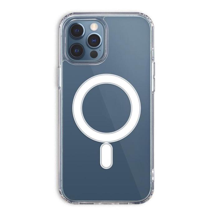 OEM - iPhone 12 Pro Max Mobilskal MagSafe Anti Shock 1.5 mm - Transparent