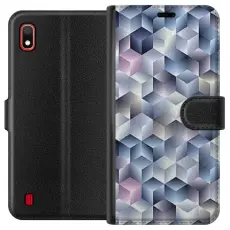 Gustaf - Pl&aring;nboksfodral till Samsung Galaxy A10 med Cyklon