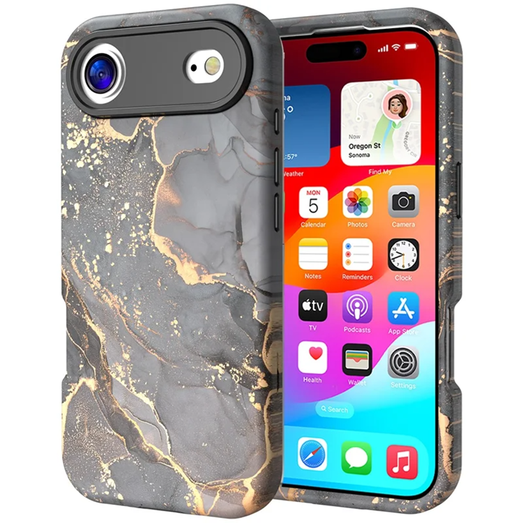 iPhone 17 Air Mobilskal Vattentryck - P-GWL10028 (Svart) | 2353 | AlltMobil