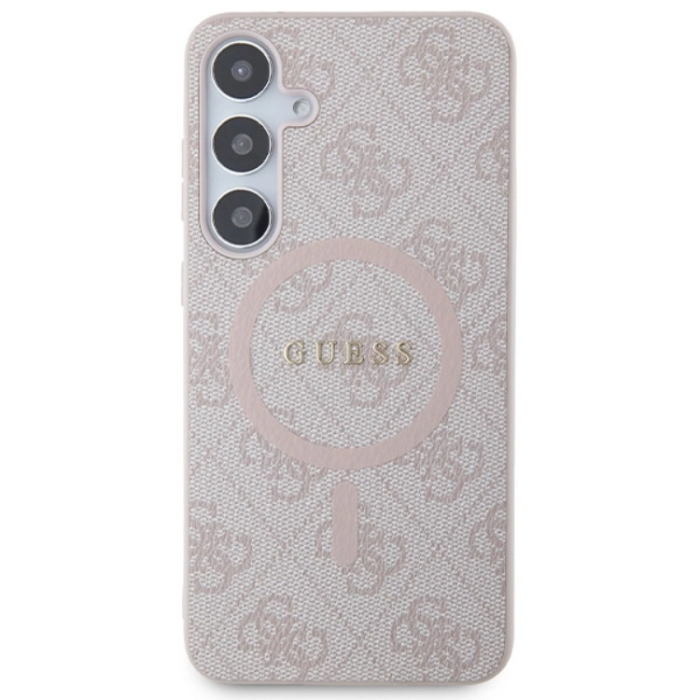 Guess - Guess Galaxy S24 Mobilskal Magsafe Collection - Rosa