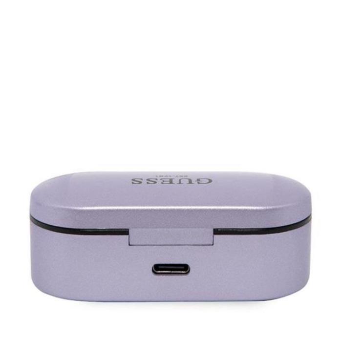 Guess - Guess TWS Bluetooth 5.0 Hörlurar + Dockningsstation - Lila