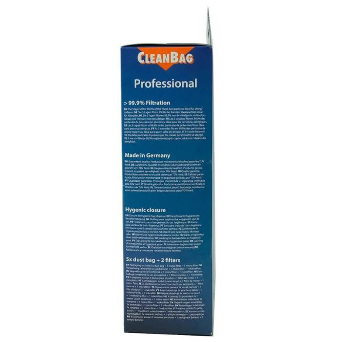 CLEANBAG - CLEANBAG Dammsugarpåse M 157 MIE 5+2 Pro
