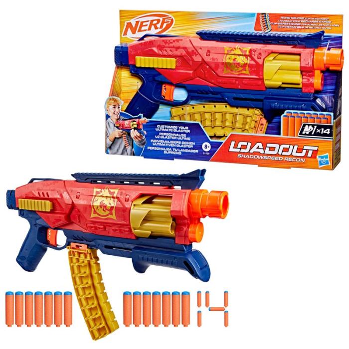 NERF - NERF Loadout Shadowspeed Recon Blaster