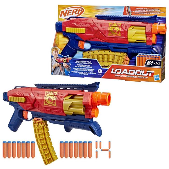 NERF - NERF Loadout Shadowspeed Recon Blaster