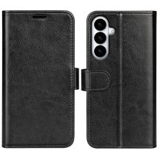 OEM - Mobilfodral f&ouml;r Samsung Galaxy S26 Plus Konstl&auml;der St&auml;ll - Svart