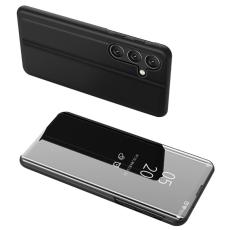 OEM - Mobilfodral f&ouml;r Samsung Galaxy S26 Plus Konstl&auml;der St&auml;ll - Svart