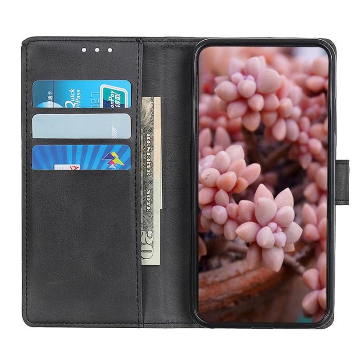 OEM - Plånboksfodral för Samsung Galaxy S26 Plus Konstläder Ställ - Svart