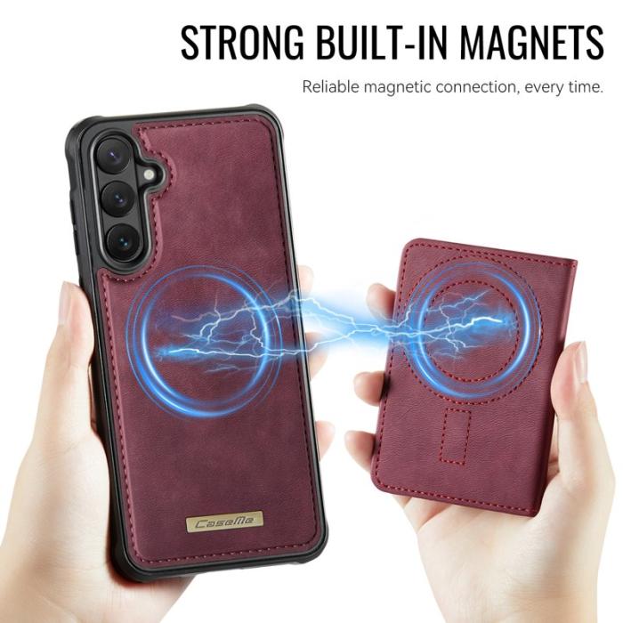 Caseme - CaseMe Mobilskal för Samsung Galaxy S26 Magnetiskt PC + TPU - Röd
