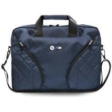 BMW - BMW Datorfodral 16" Nylon Pockets & Metal Logo - Navy